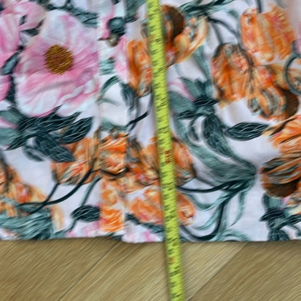 ๐๏ธ Anthropologie Cecilia Pettersson Floral Print with Elastic Shoulder Top. NWT - Picture 8 of 12